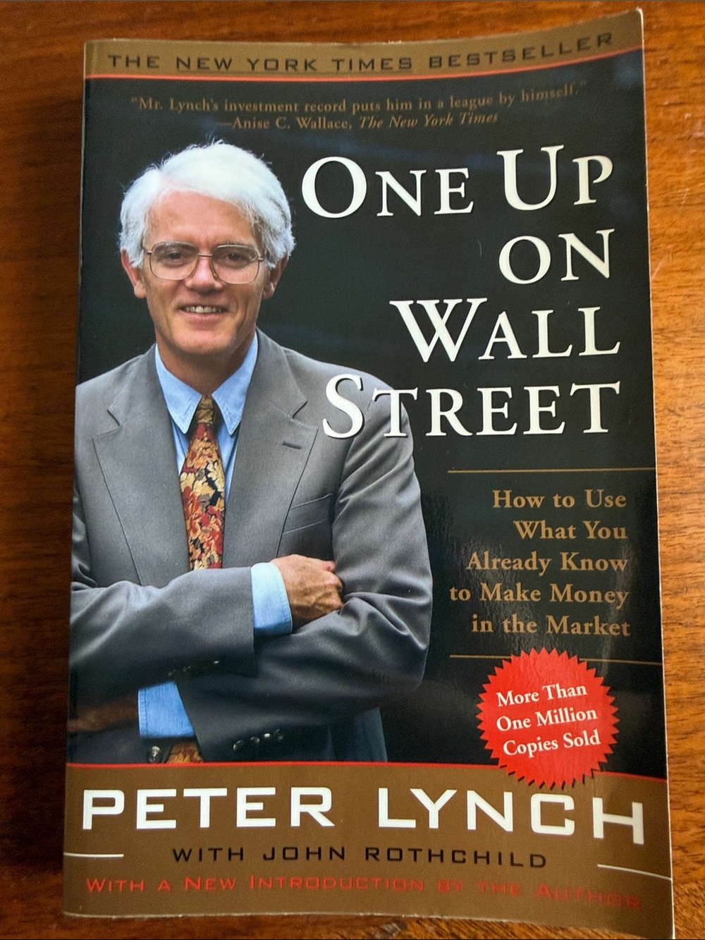 One Up On Wall Street by Peter Lynch - Hardcover/Paperback Book